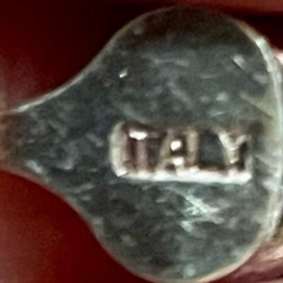 Italy 925 Silver Chain 7” Bracelet Modern Design Minimalist GUC - Picture 5 of 7